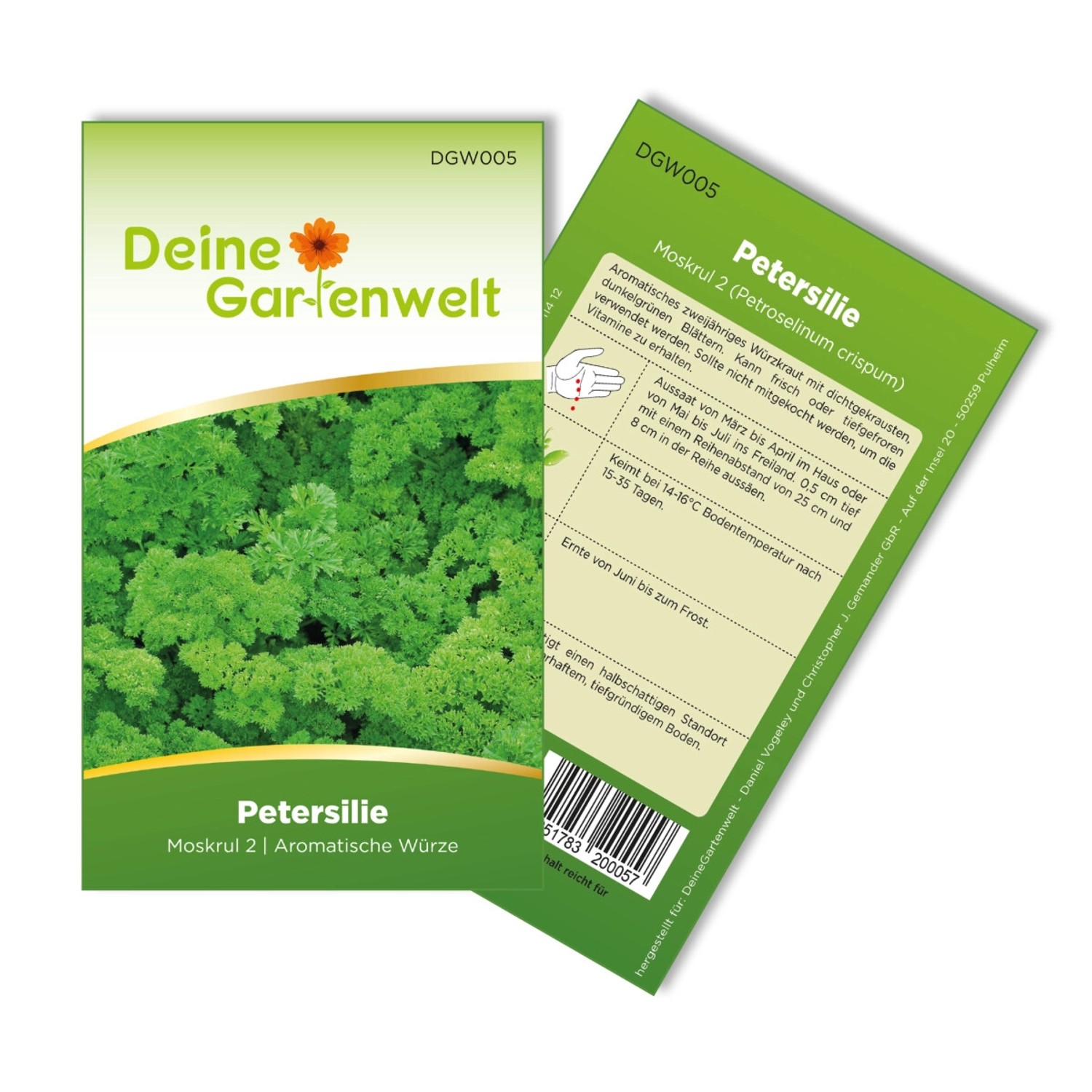Deine Gartenwelt Petersilie Mooskrause 2 Samen günstig online kaufen