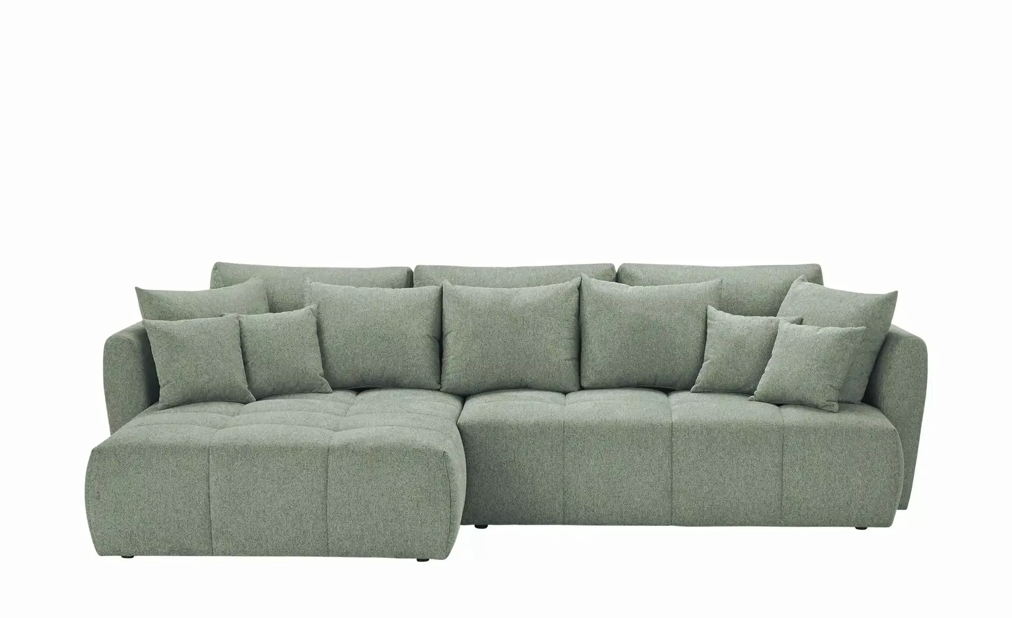 Ecksofa  Blix ¦ grün ¦ Maße (cm): B: 336 H: 96 T: 199.0 Polstermöbel > Sofa günstig online kaufen