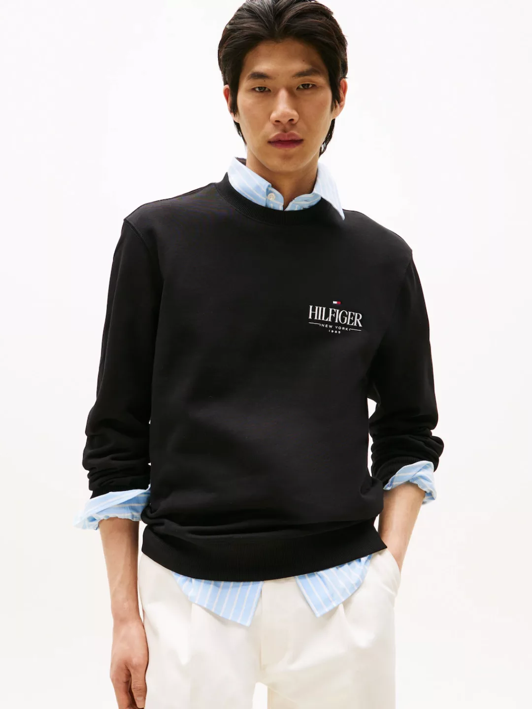 Tommy Hilfiger Sweatshirt "HILFIGER STACKED SWEATSHIRTS" günstig online kaufen