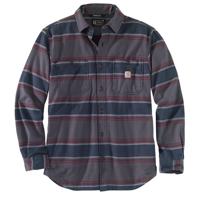 Carhartt Hemdjacke Hamilton Fleece Flanell mit Stretchanteil günstig online kaufen