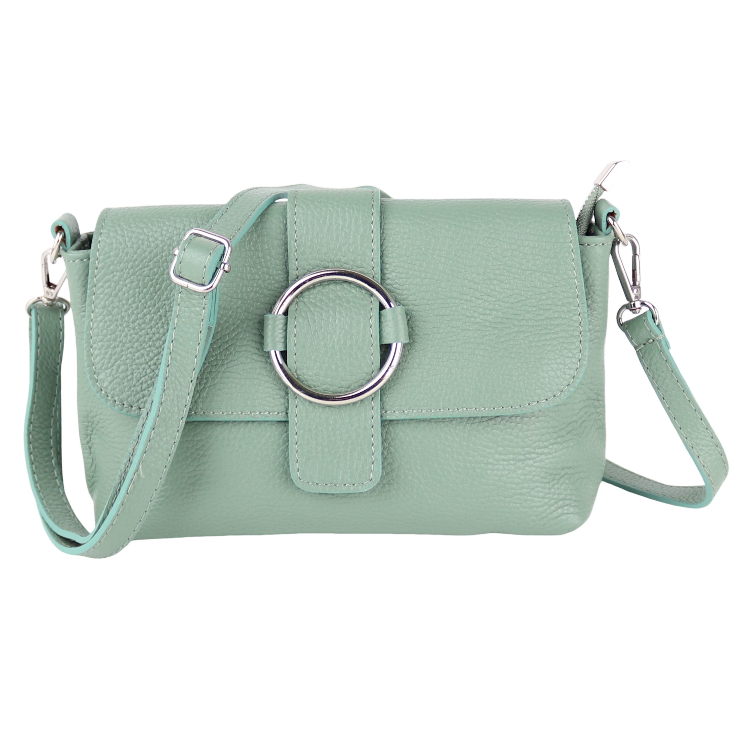MIRROSI Umhängetasche Damen, Echtleder, Leder, Made günstig online kaufen