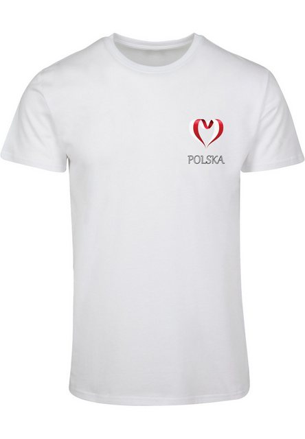 Merchcode T-Shirt Merchcode Merchcode Football - Poland T-shirt (1-tlg) günstig online kaufen