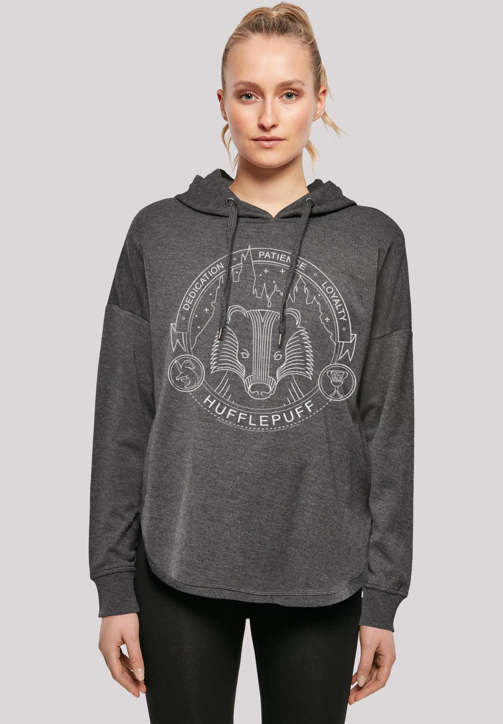 F4NT4STIC Kapuzenpullover "Harry Potter Hufflepuff Seal", Print günstig online kaufen