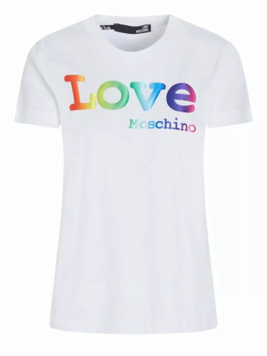 LOVE MOSCHINO T-Shirt Love Moschino Top weiss günstig online kaufen