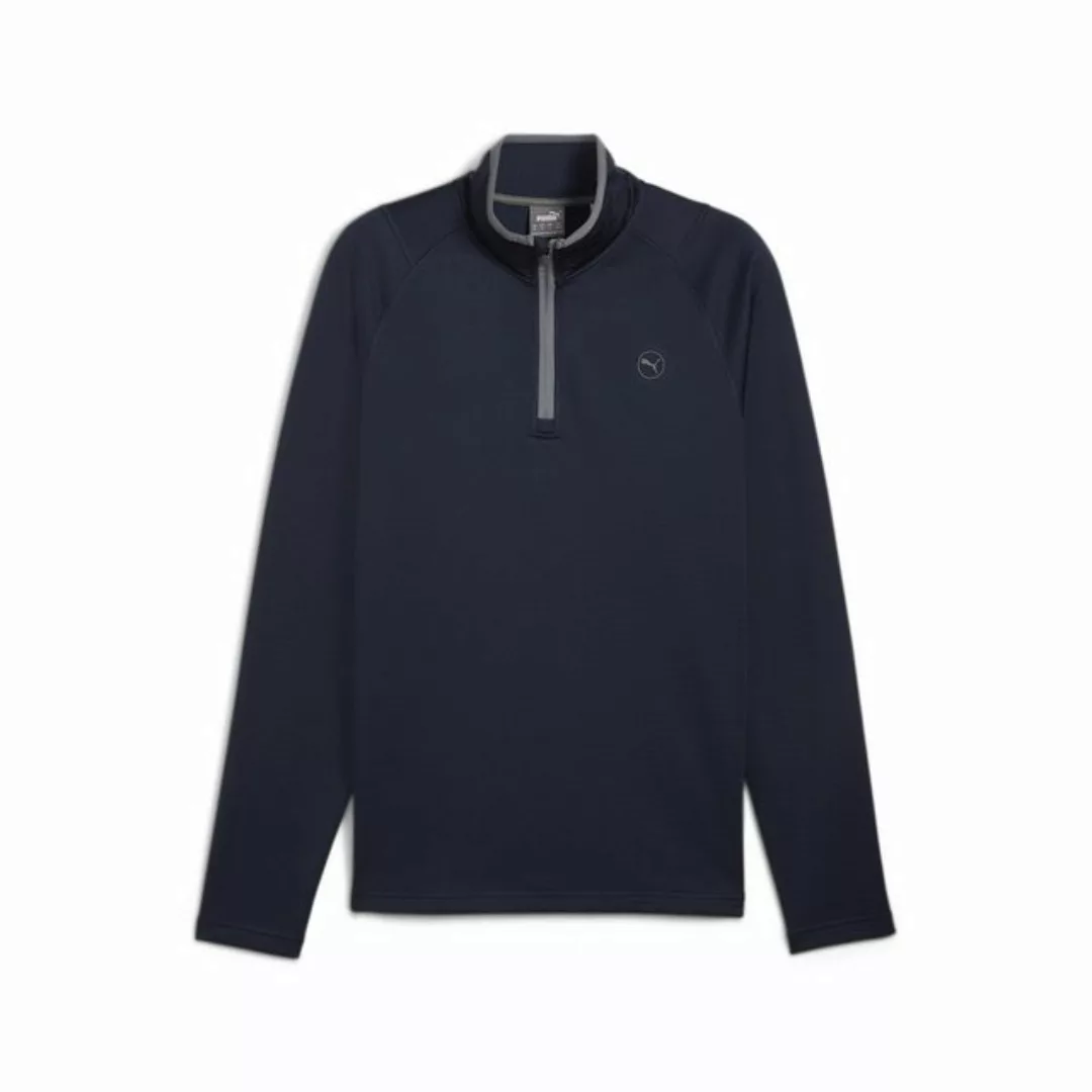 PUMA T-Shirt Waffle Golf-Fleece mit viertellangem Reißverschluss Herren günstig online kaufen