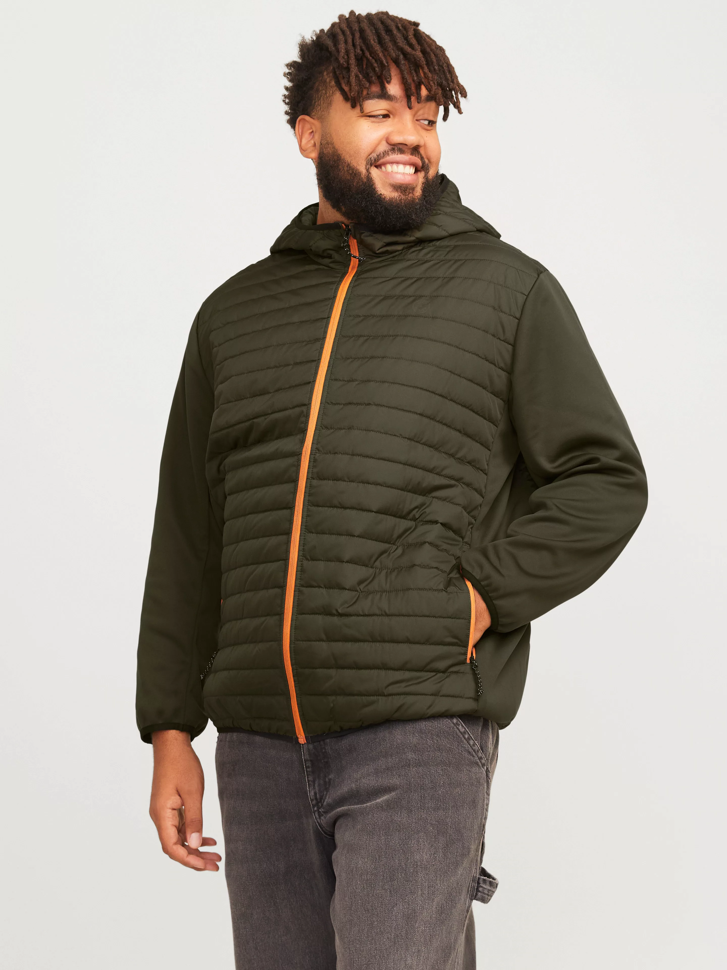 Jack & Jones PlusSize Steppjacke "JJEMULTI QUILTED JACKET PS NOOS", mit Kap günstig online kaufen