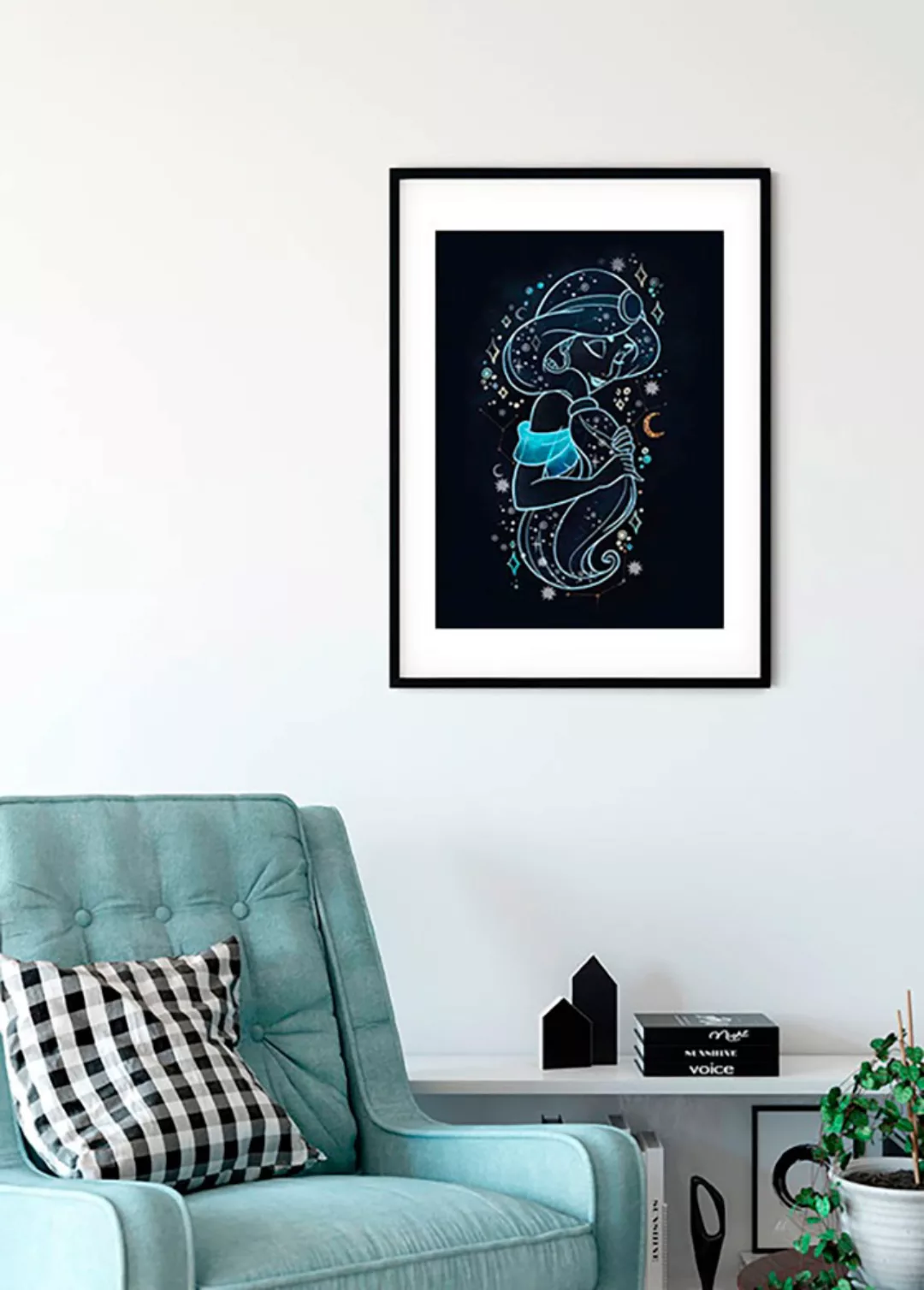 Komar Wandbild Jasmin Stars 30 x 40 cm günstig online kaufen
