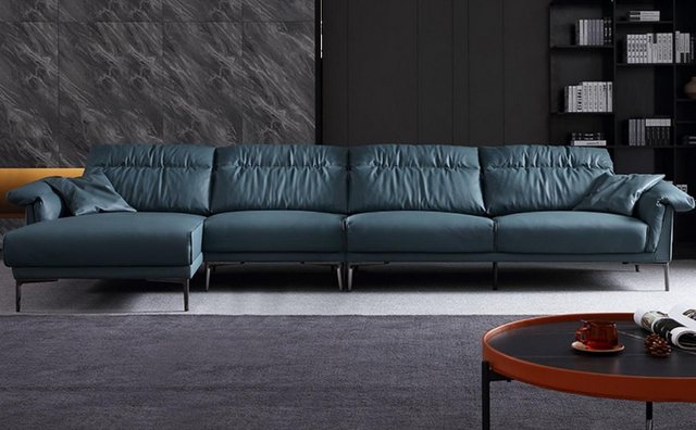 Xlmoebel Ecksofa Neues Design Wohnlandschaft Elegant und Modern für das Woh günstig online kaufen