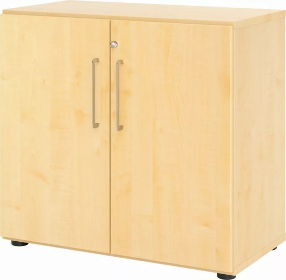 Aktenschrank Schrank Serie 9 2OH BxTxH 80x42x74,8cm Griff BS Ahorn günstig online kaufen