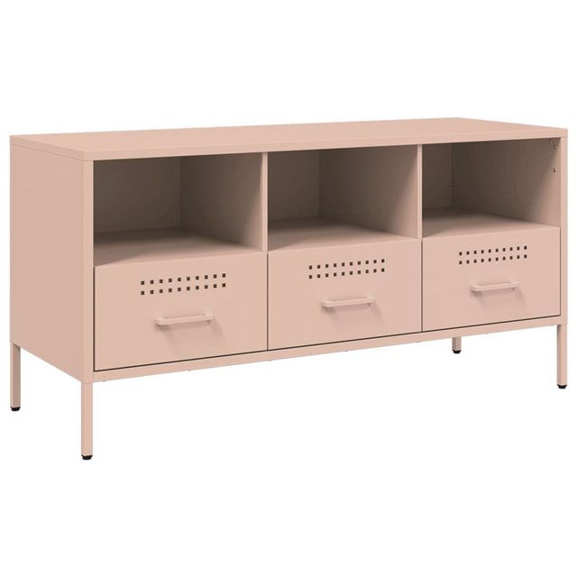 vidaXL TV-Schrank TV-Schrank Rosa 100,5x39x50,5 cm Kaltgewalzter Stahl (1-S günstig online kaufen