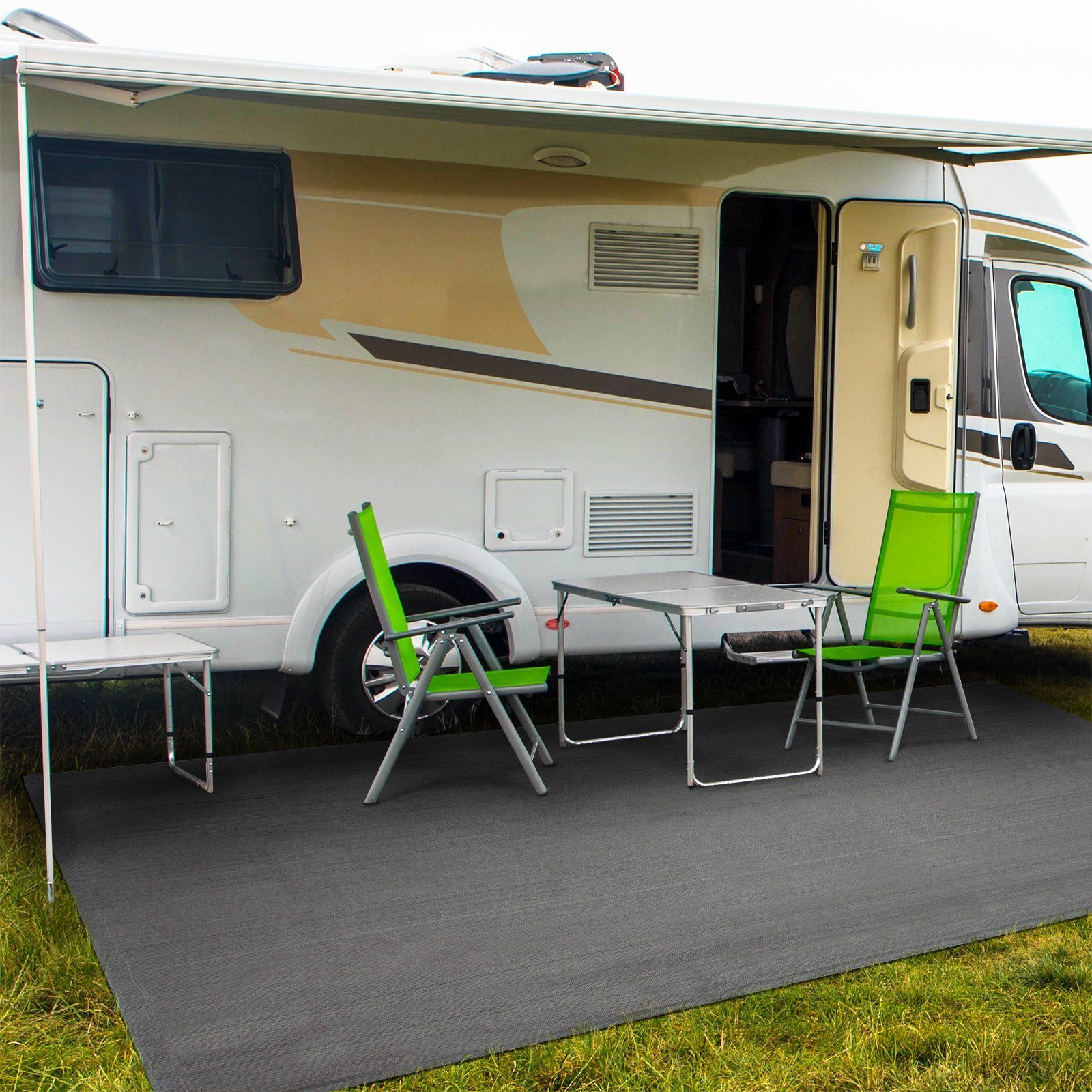 Karat Outdoorteppich Vorzeltteppich Camping, Zeltteppich, 4 günstig online kaufen