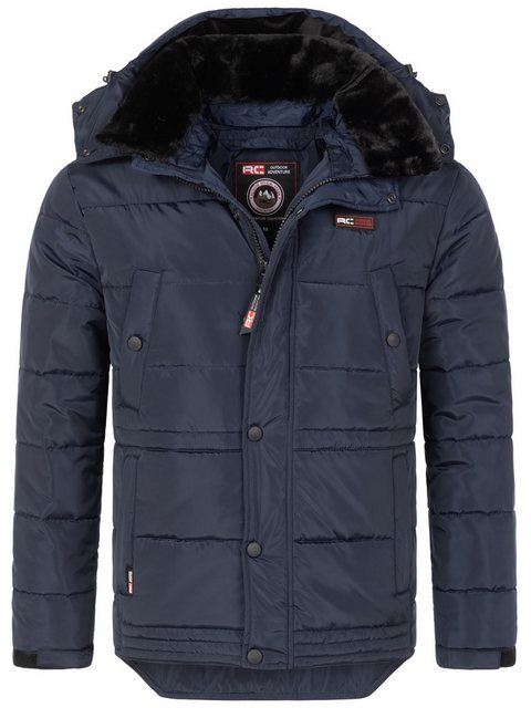 Rock Creek Winterjacke Herren Jacke mit Kunstfellkragen H-393 günstig online kaufen