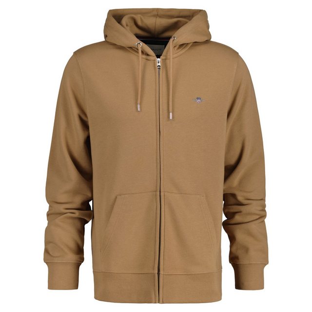 Gant Sweater "Sweatjacke REGULAR SHIELD FULL ZIP HOODIE" günstig online kaufen