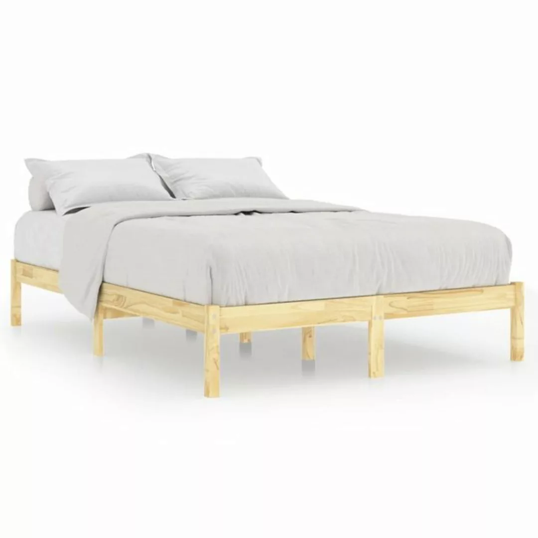 furnicato Bett Massivholzbett Kiefernholz 200x200 cm günstig online kaufen