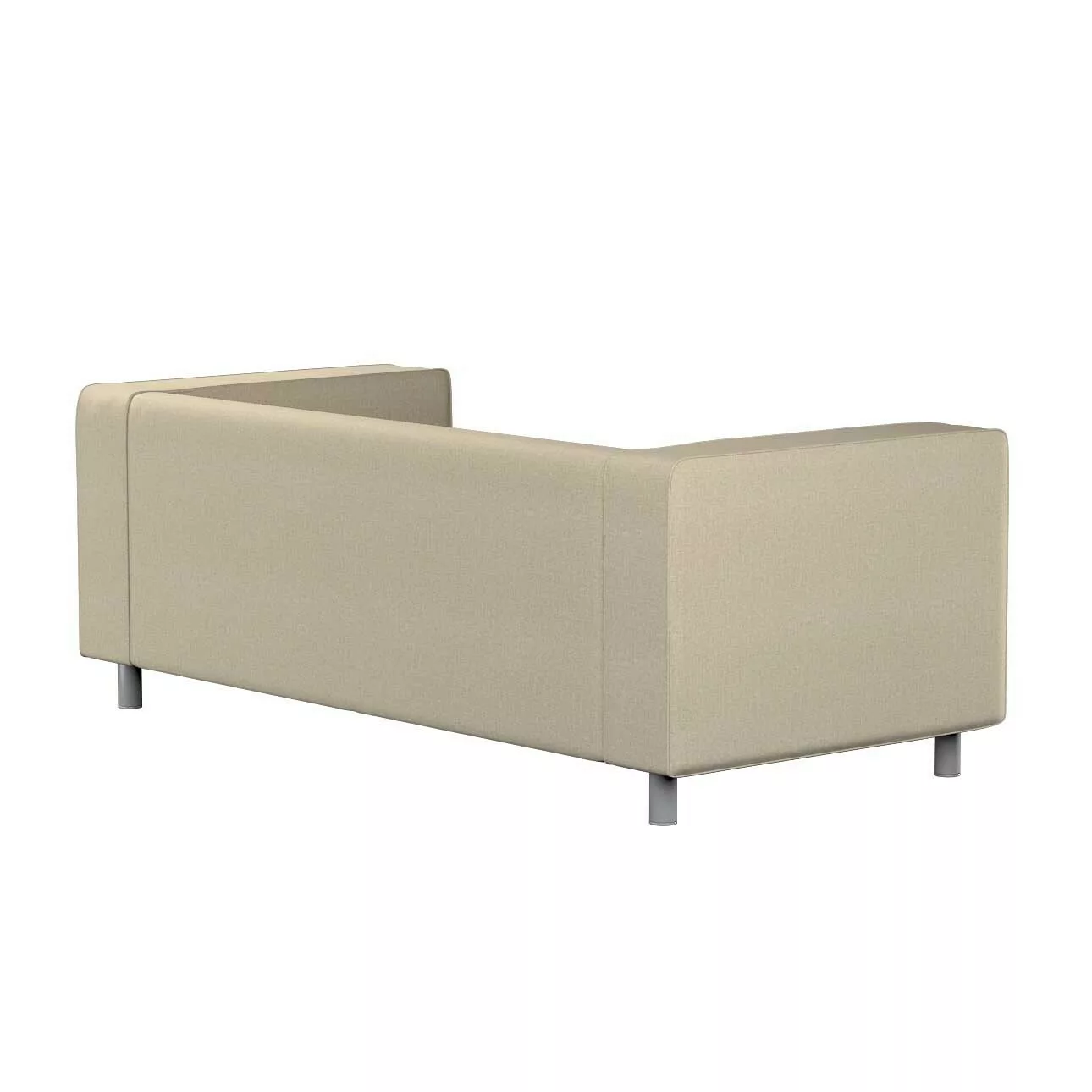 Bezug für Klippan 2-Sitzer Sofa, beige- grau, Sofahusse, Klippan 2-Sitzer, günstig online kaufen