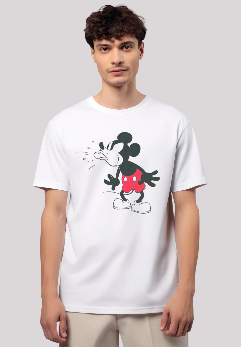 F4NT4STIC T-Shirt "Disney Micky Maus Vintage Retro Zeichentrick", Premium Q günstig online kaufen