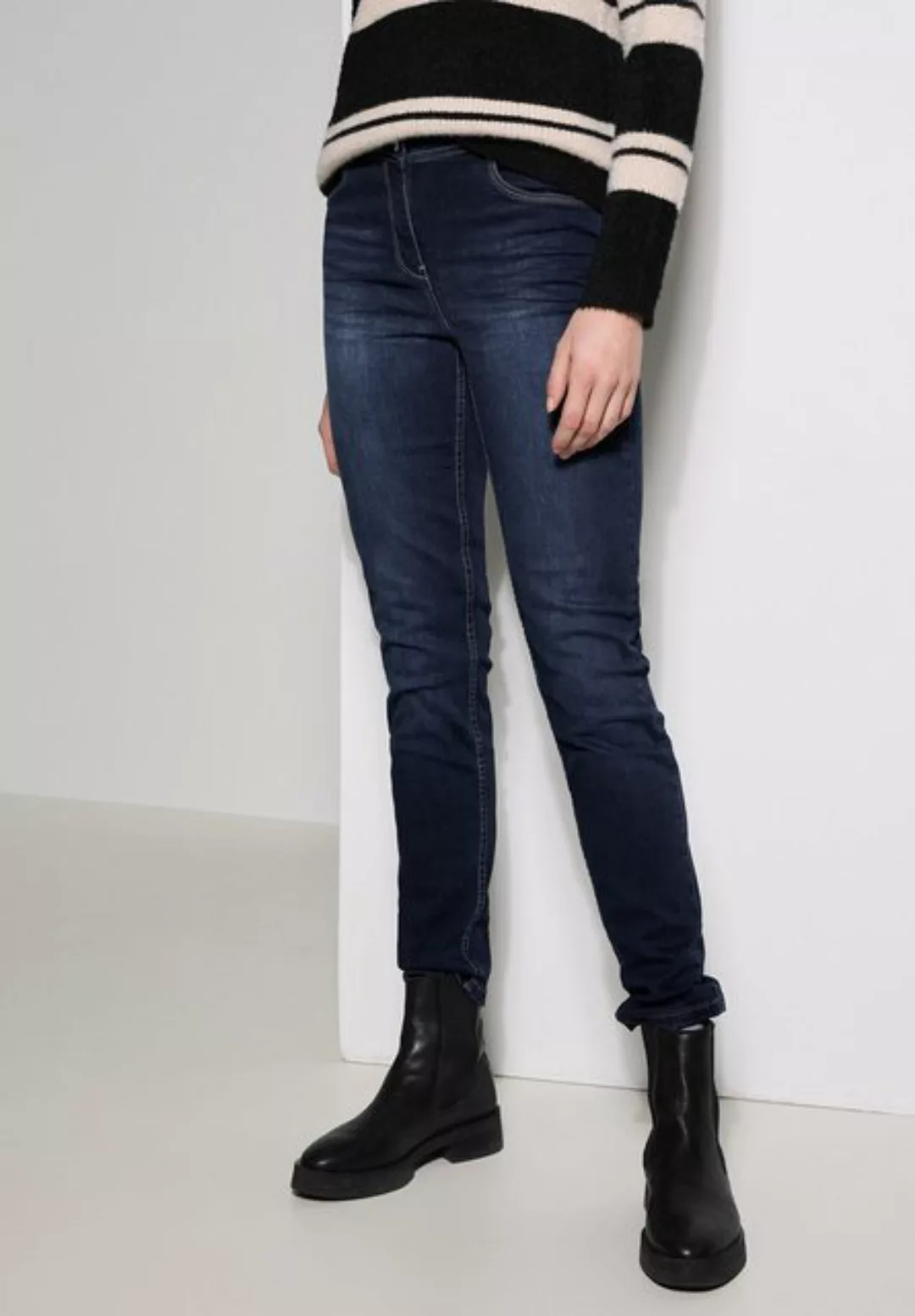 Cecil Slim-fit-Jeans - schmale Jeans Damen - klassische Jeans günstig online kaufen