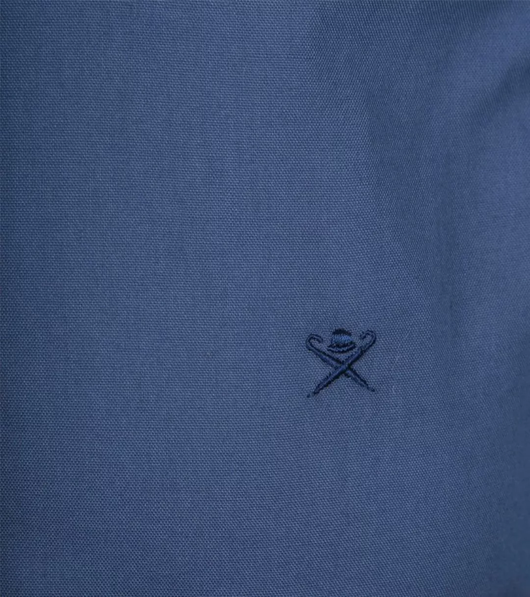 Hackett Hemd Garment Dyed Offord Blau - Größe XL günstig online kaufen