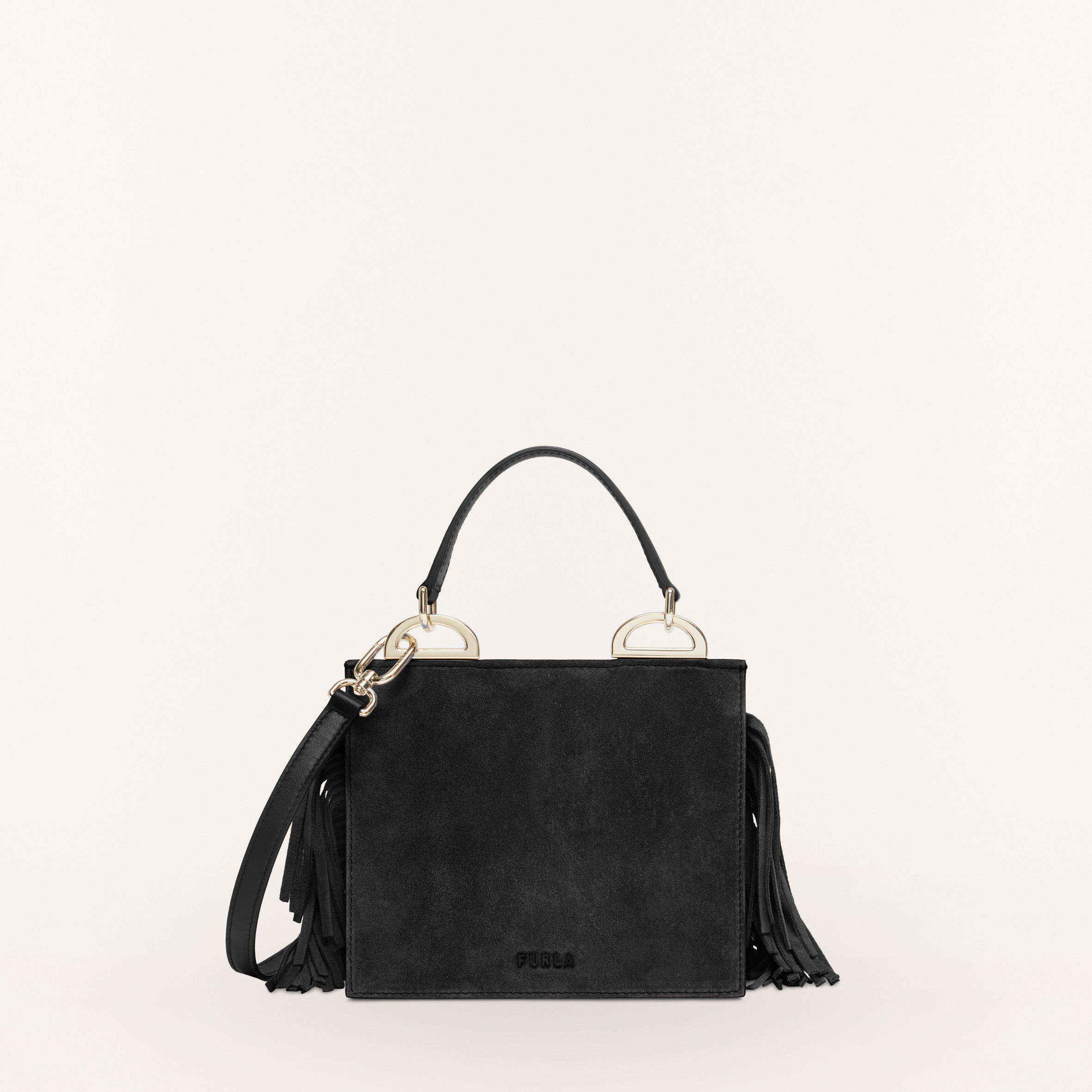 TOP HANDLE FURLA LINEA FUTURA NERO günstig online kaufen