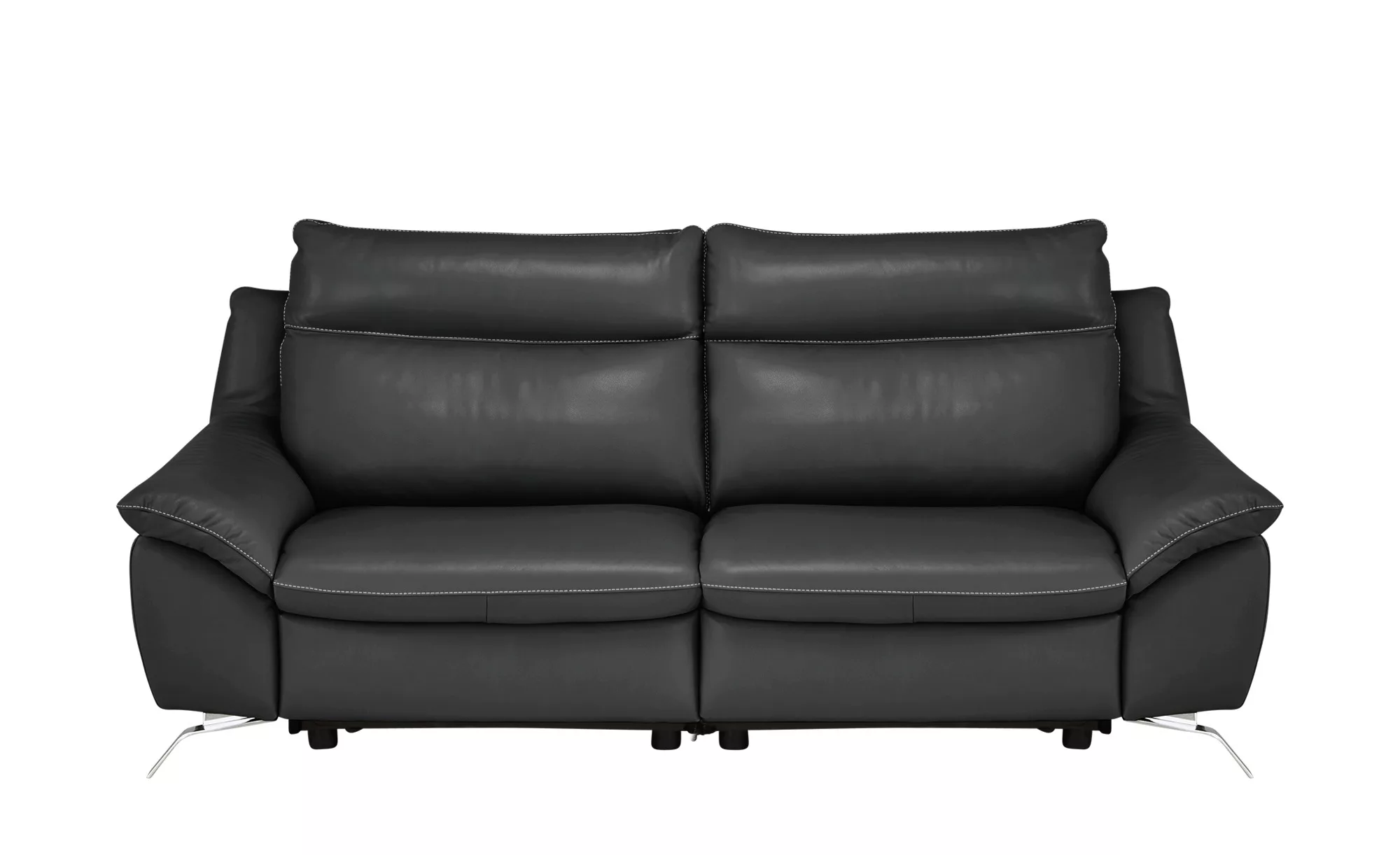 Natuzzi Editions Sofa  Orlando ¦ schwarz ¦ Maße (cm): B: 212 H: 94 T: 95 Po günstig online kaufen