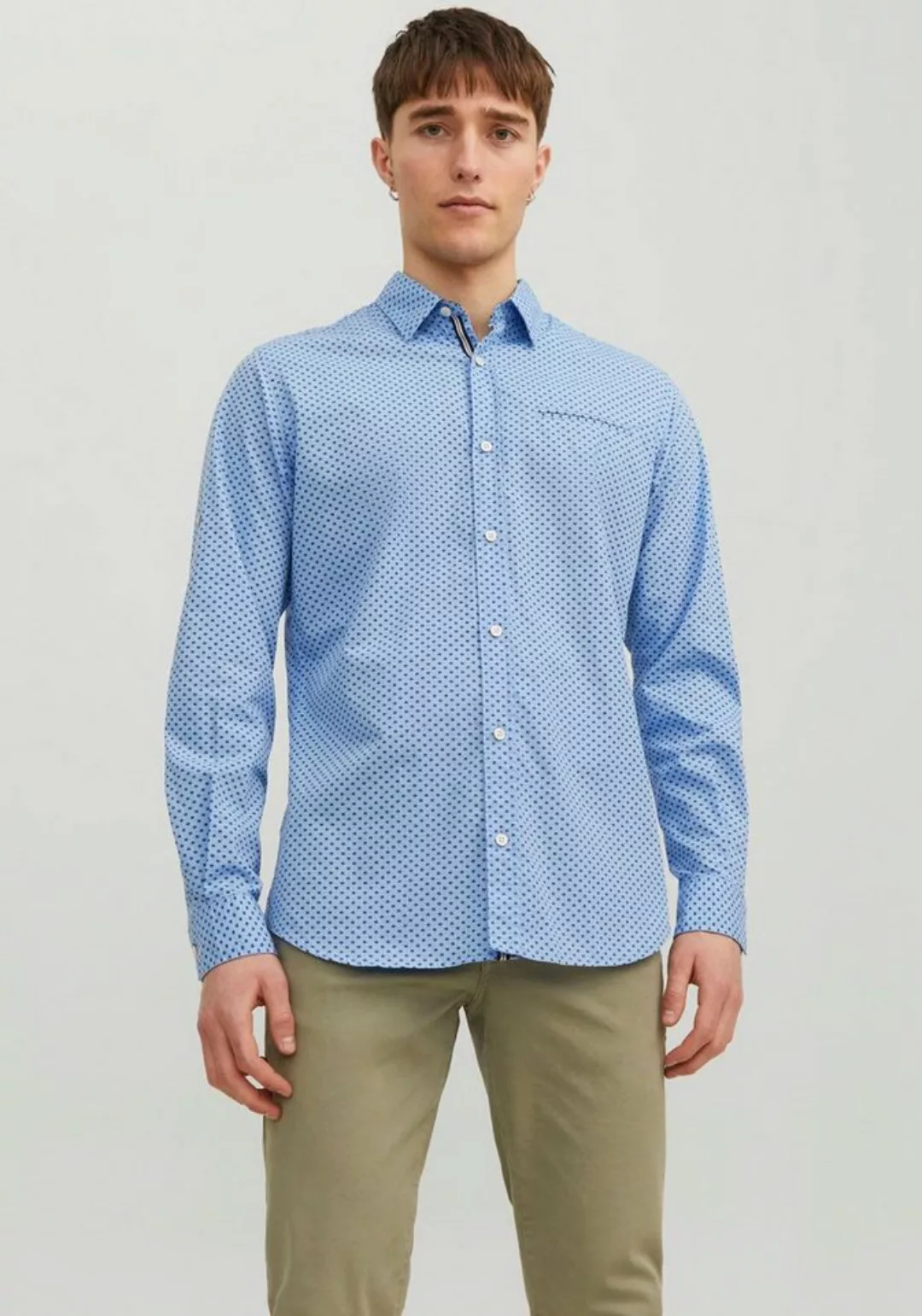 Jack & Jones Langarmhemd JJEREMY DETAIL SHIRT LS NOOS günstig online kaufen