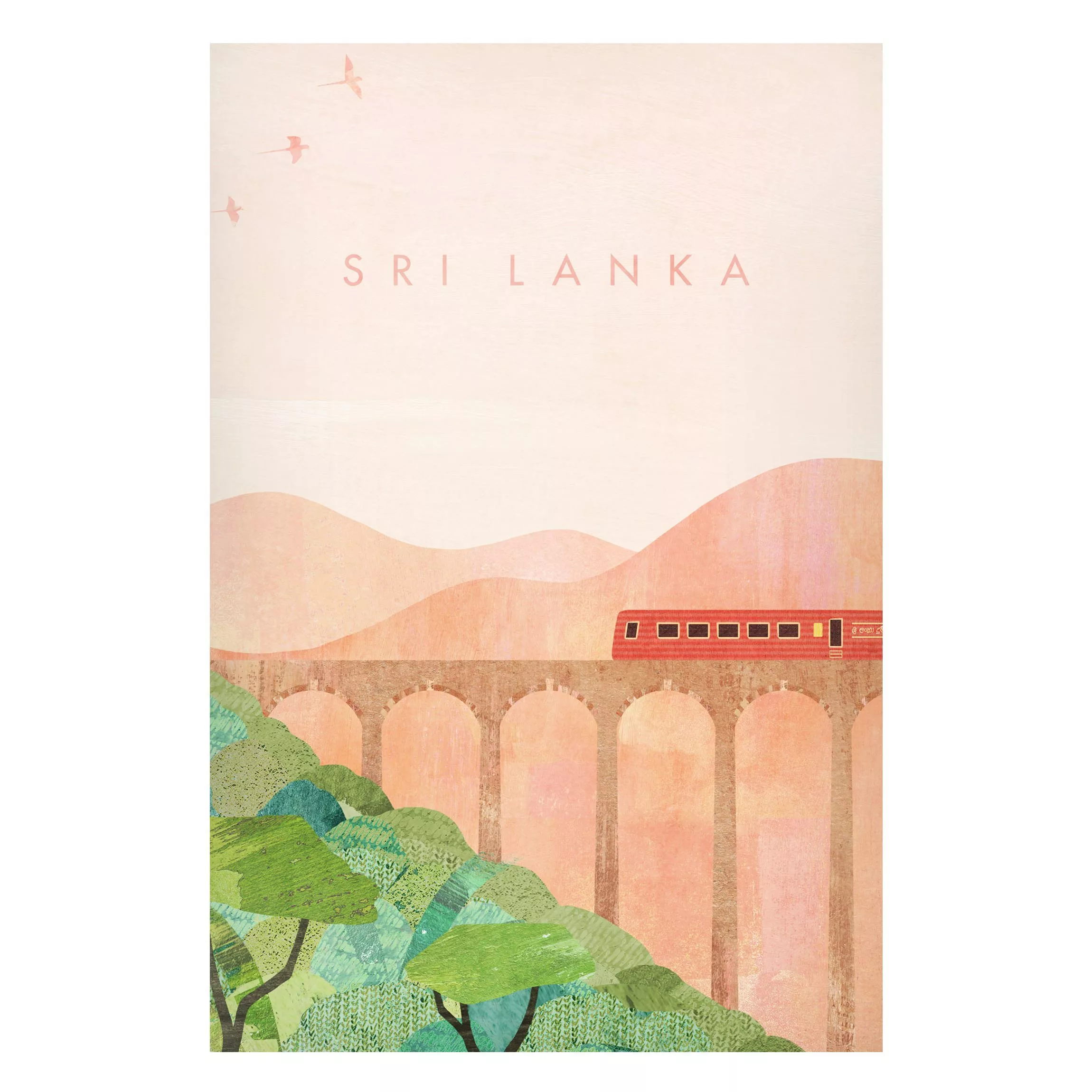 Magnettafel Reiseposter - Sri Lanka günstig online kaufen