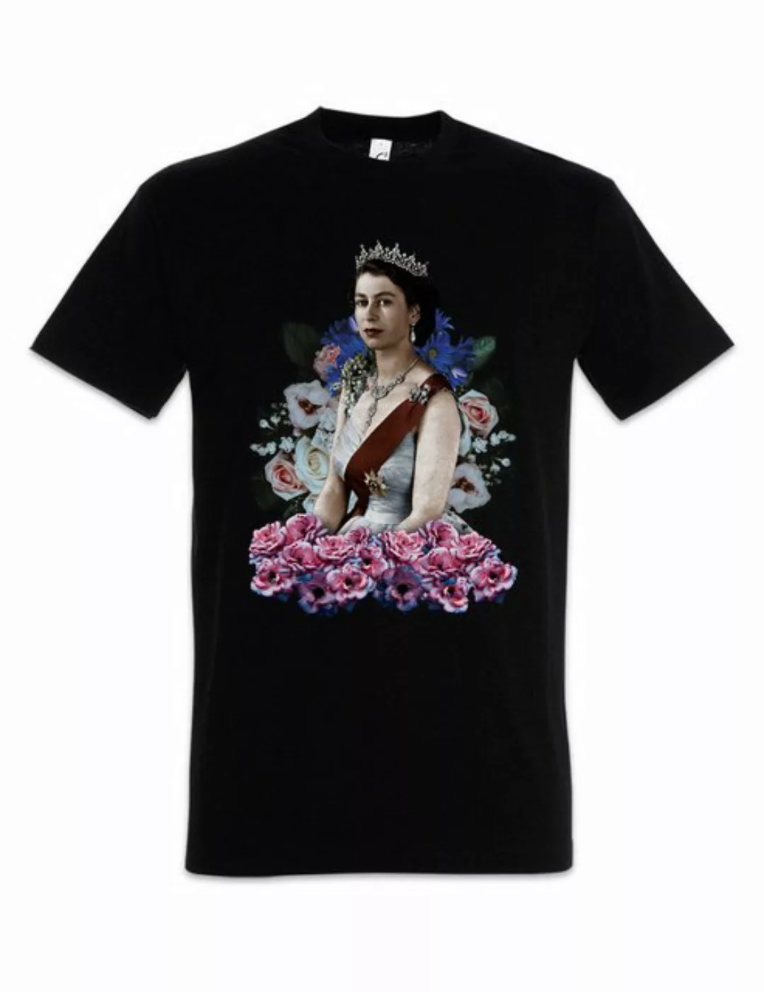 Urban Backwoods Print-Shirt Queen Elizabeth Portrait I Herren T-Shirt Unite günstig online kaufen