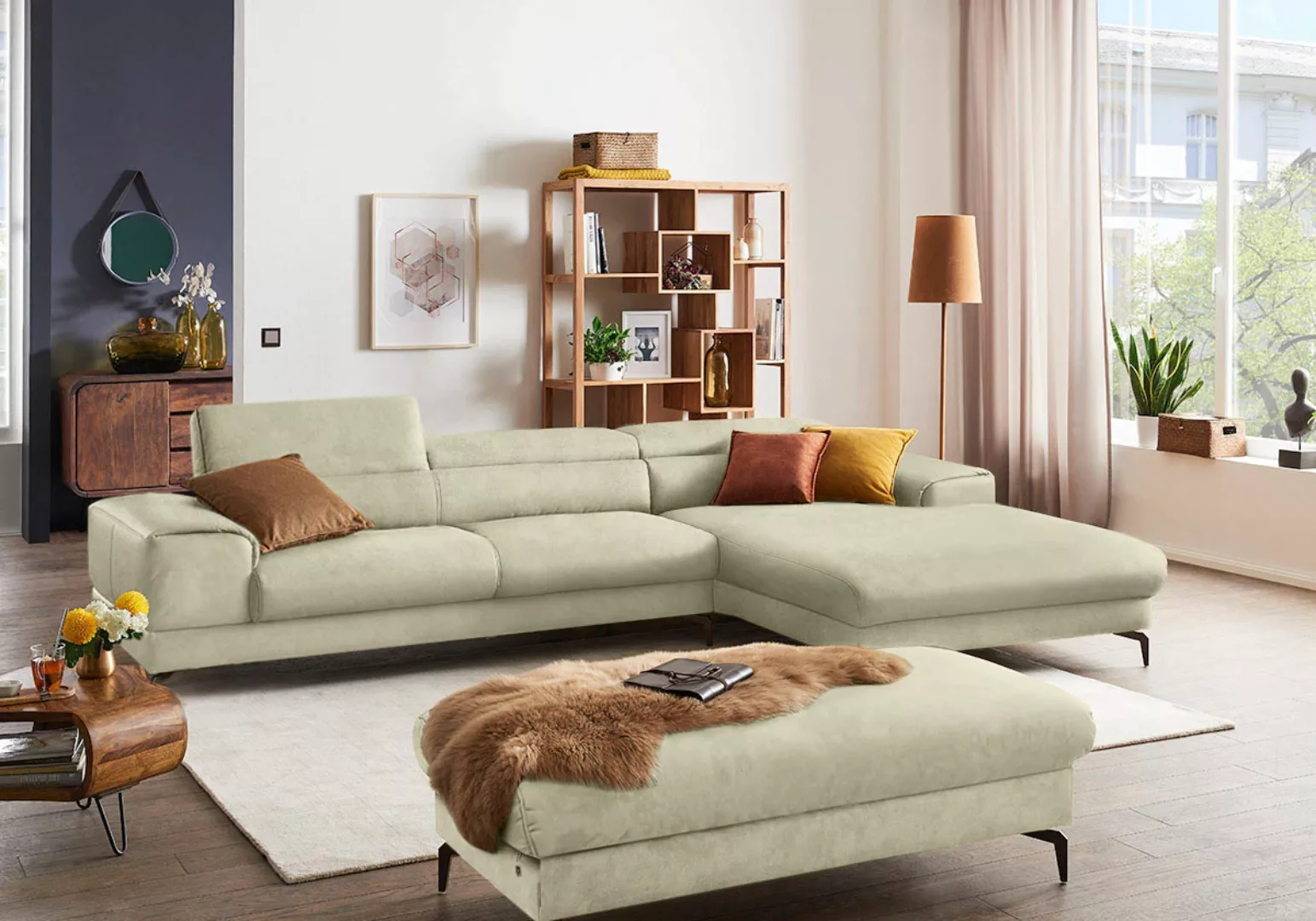 W.SCHILLIG Ecksofa "piedroo, Designsofa mit tollem Sitzkomfort, bequem und günstig online kaufen