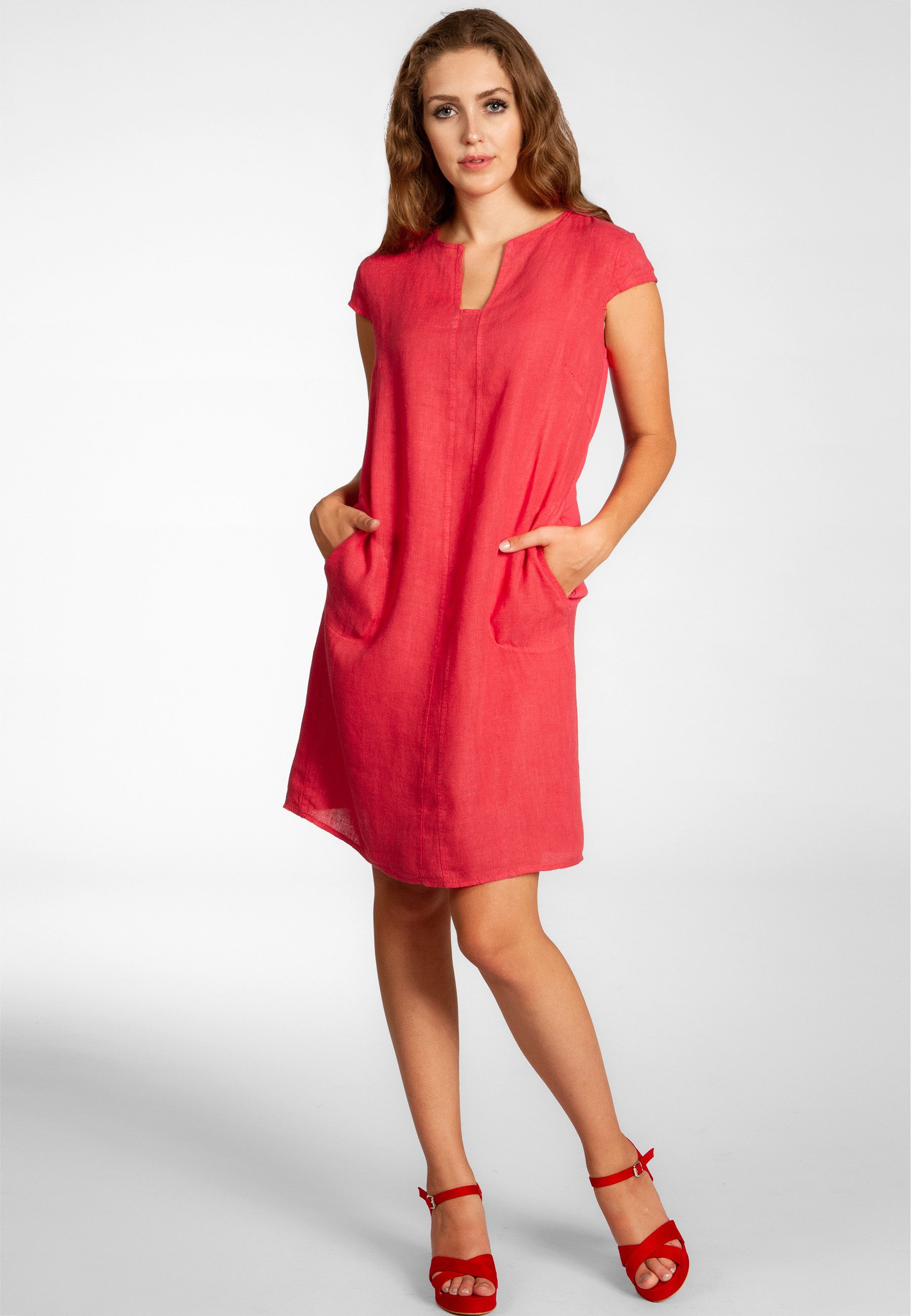 Caspar Sommerkleid Caspar SKL036 Damen Sommer günstig online kaufen