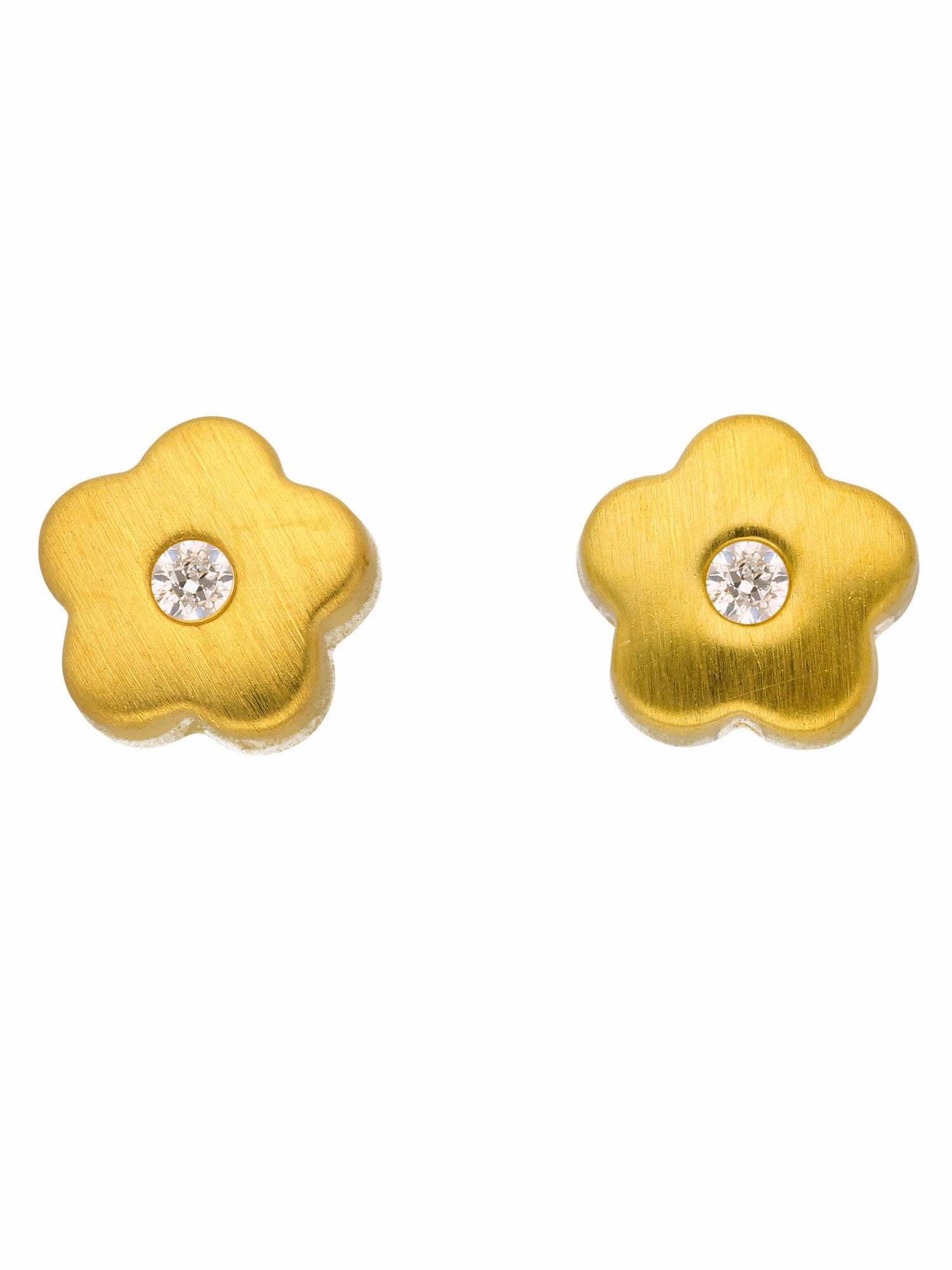 Adelia´s Paar Ohrhänger "1 Paar 333 Gold Ohrringe / Ohrstecker Blüte mit Zi günstig online kaufen
