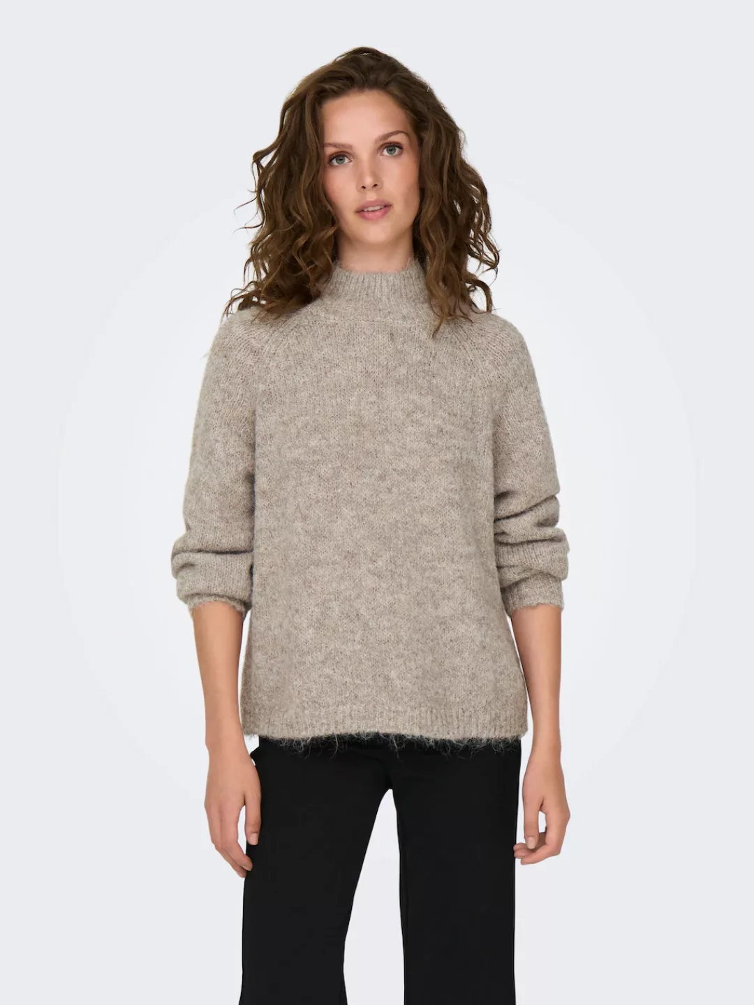 JDY Stehkragenpullover JDYZOEY (1-tlg) Plain/ohne Details günstig online kaufen