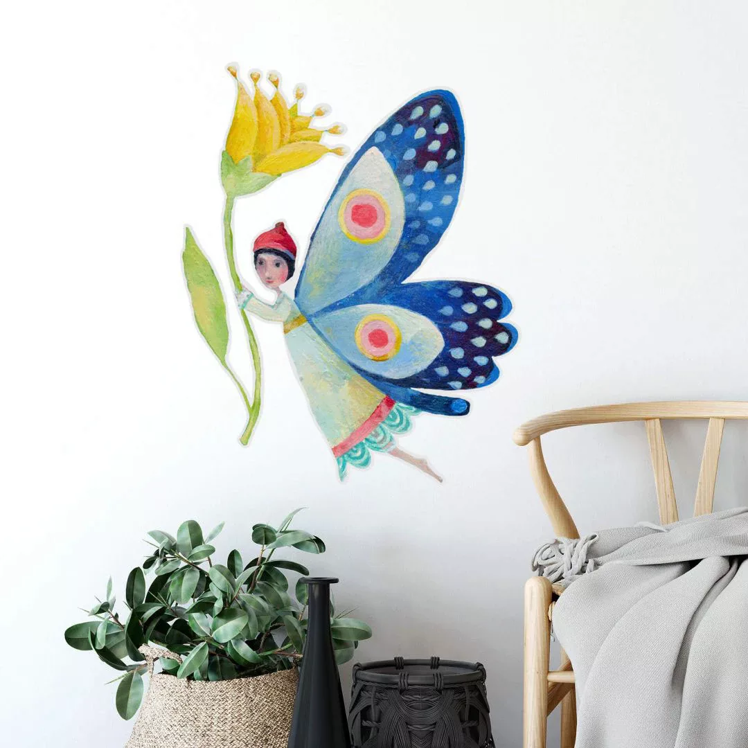 Wall-Art Wandtattoo "Märchenhaft Schmetterling", (1 St.), selbstklebend, en günstig online kaufen