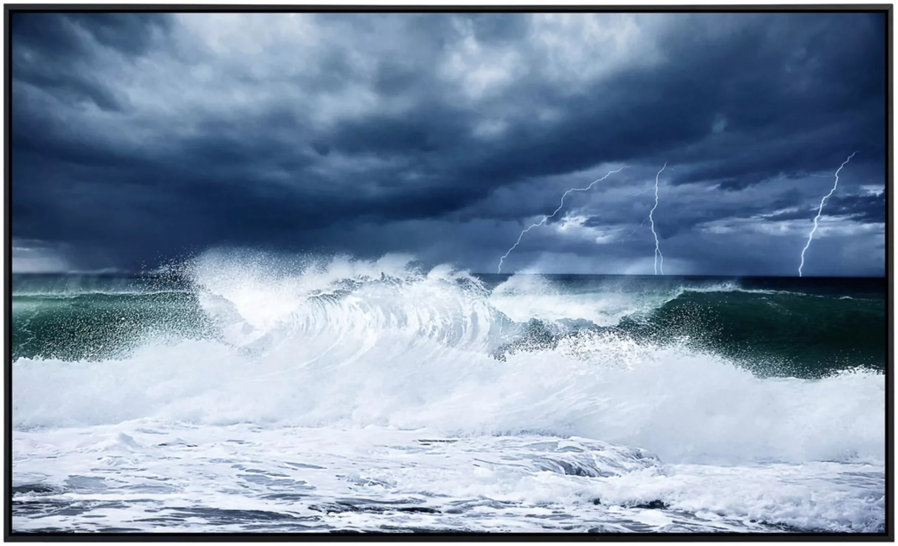 Papermoon Infrarotheizung »Wellen mit Gewitter« günstig online kaufen