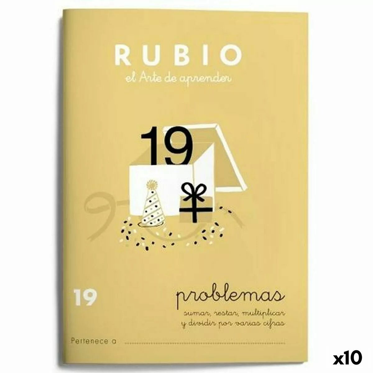 Mathematik-notizbuch Rubio Nº19 Spanisch 20 Bettlaken 10 Stück günstig online kaufen