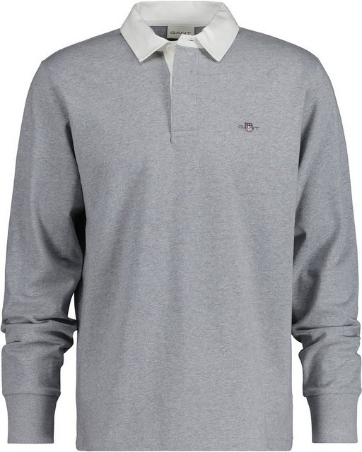 Gant Strickpullover Langarm-Rugbypolo günstig online kaufen