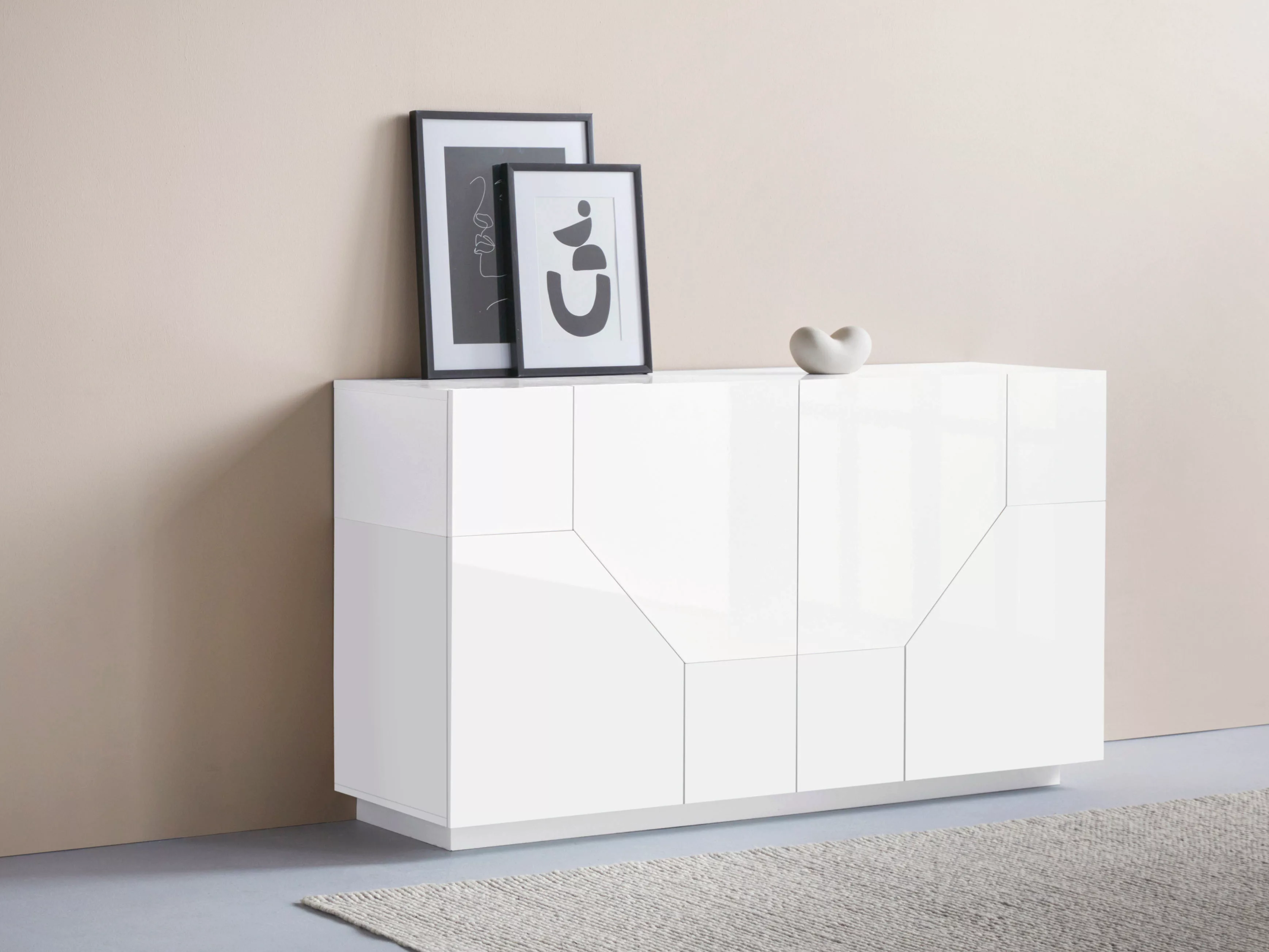 INOSIGN Sideboard "ALIEN-Kommode, Schrank, Anrichte mit 4 Türen und 4 Fäche günstig online kaufen