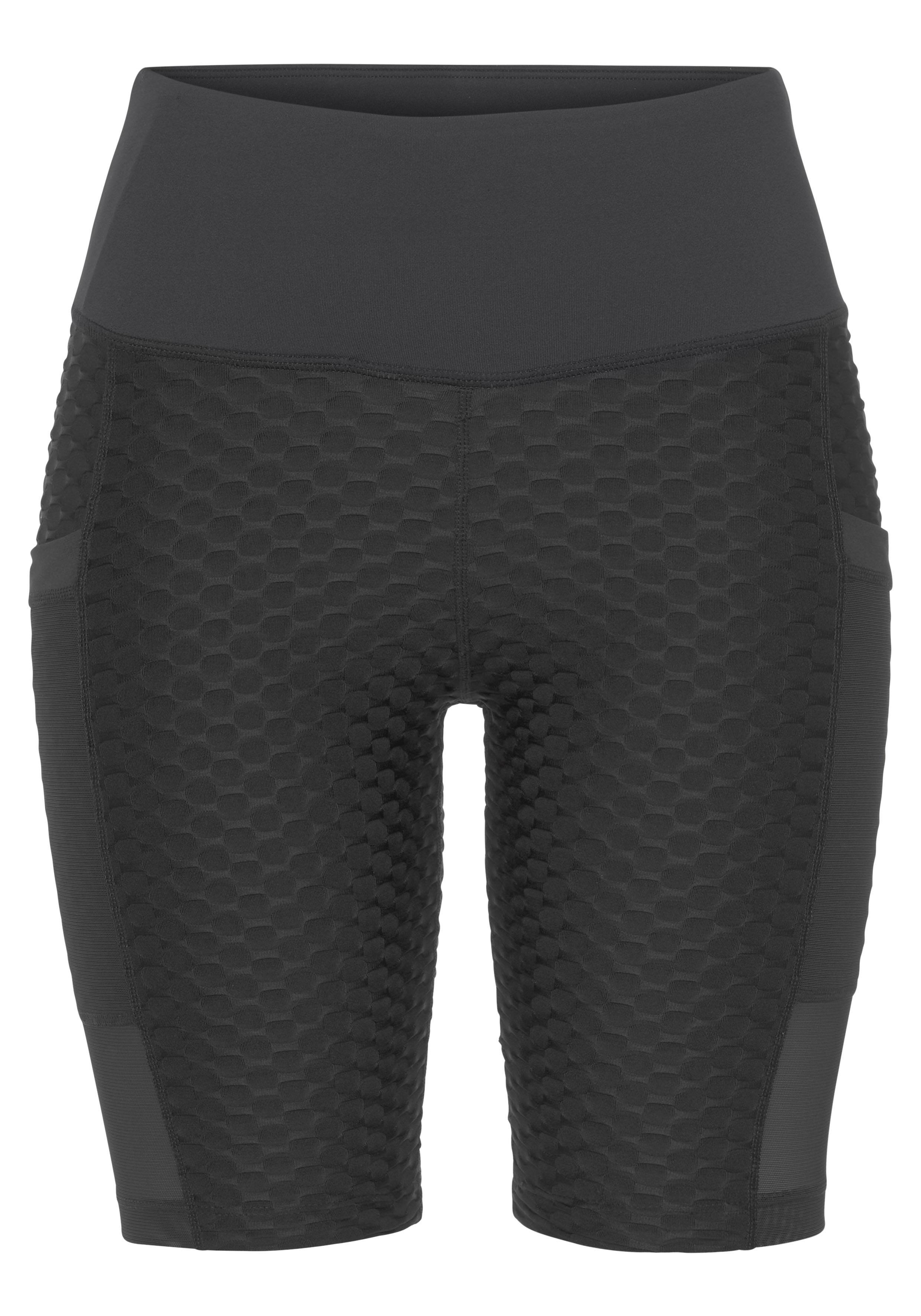 Vivance active Radlerhose "-Sporthose", mit Wabendesgin und zwei Taschen günstig online kaufen