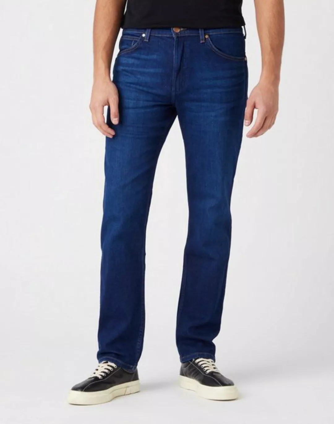 Wrangler Regular-fit-Jeans Hose Wrangler Greensboro 803, G 46, L 32, F dark günstig online kaufen