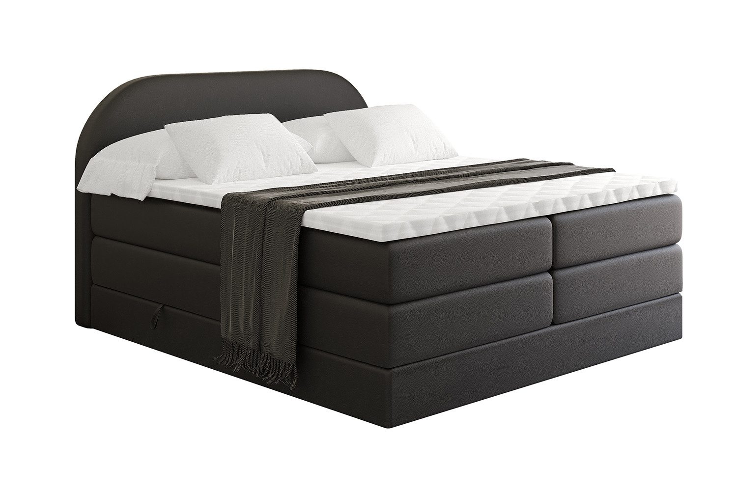 ALTDECOR Boxspringbett NOX KING (Multipocket-Matratze H4, günstig online kaufen
