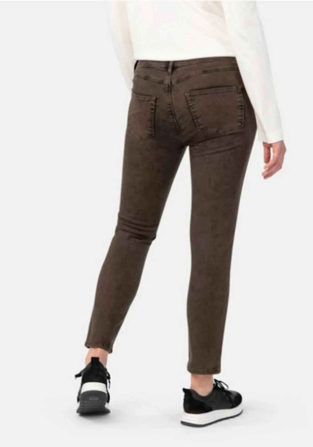 STOOKER WOMEN Slim-fit-Jeans Florenz Damen Stretch Jeans -Slim Fit- Chocola günstig online kaufen