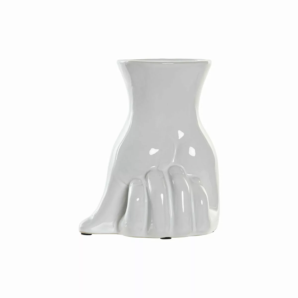 Vase Dkd Home Decor Weiß Steingut Moderne (17 X 12 X 21 Cm) günstig online kaufen