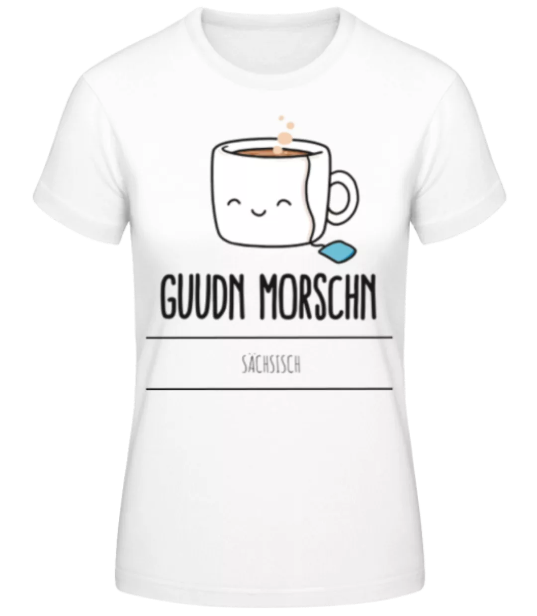 Guudn Morschn · Frauen Basic T-Shirt günstig online kaufen