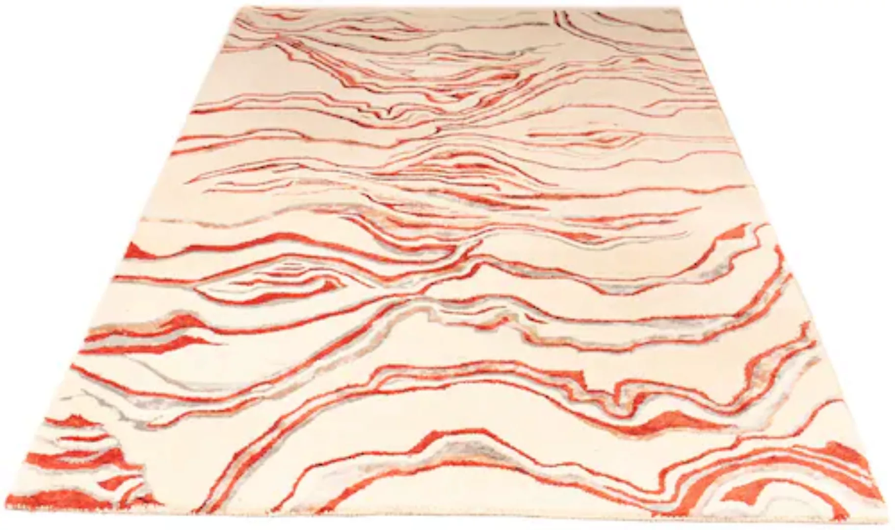 morgenland Designteppich »Designer - 244 x 151 cm - beige«, rechteckig günstig online kaufen