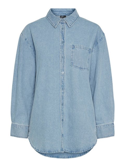 ONLY & SONS Jeansbluse - lässiges Jeanshemd - Overshirt - PCMAISIE LS DENIM günstig online kaufen