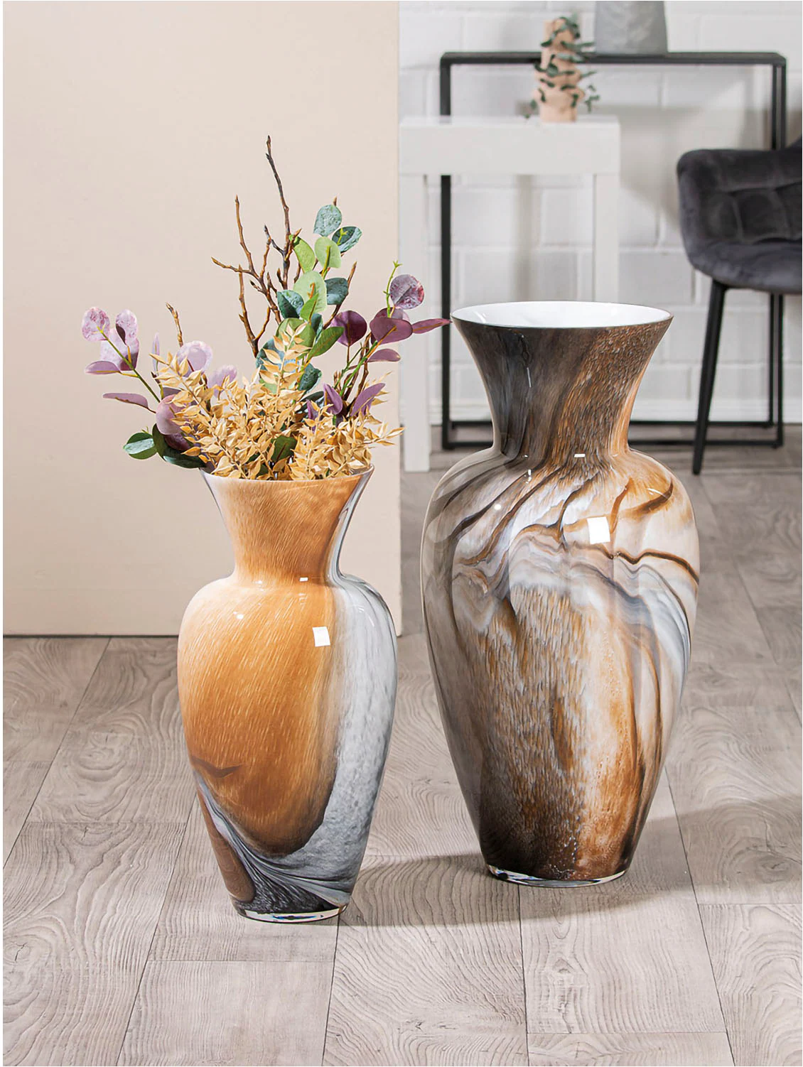 GILDE Bodenvase "Bodenvase "Draga" H. 65,0 cm", (1 St.) günstig online kaufen