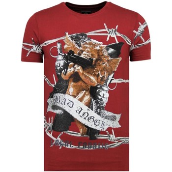 Local Fanatic  T-Shirt Rhinestones Bad Angel B günstig online kaufen