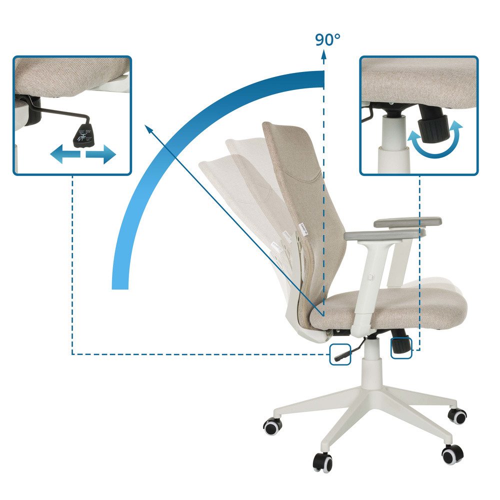 hjh OFFICE Drehstuhl Home Office Bürostuhl günstig online kaufen