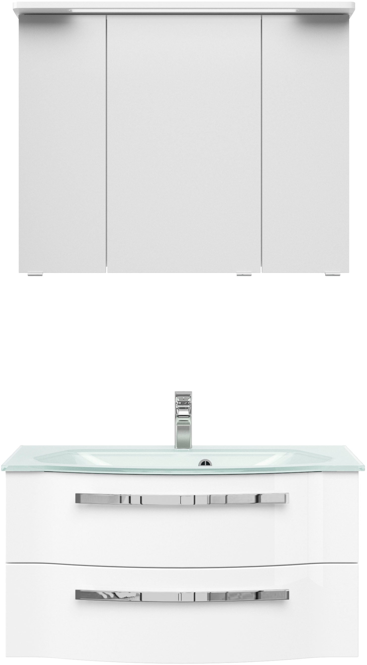 Saphir Badmöbel-Set "Serie 4005", (Set, 3 St.), Badmöbel-Set Serie 4005, vo günstig online kaufen
