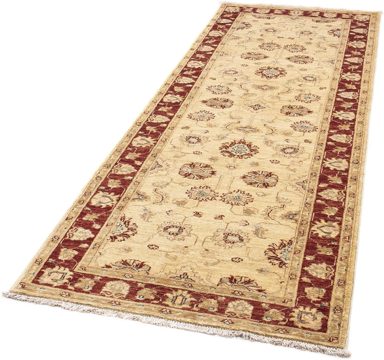 morgenland Orientteppich »Ziegler - 232 x 82 cm - beige«, rechteckig, Wohnz günstig online kaufen