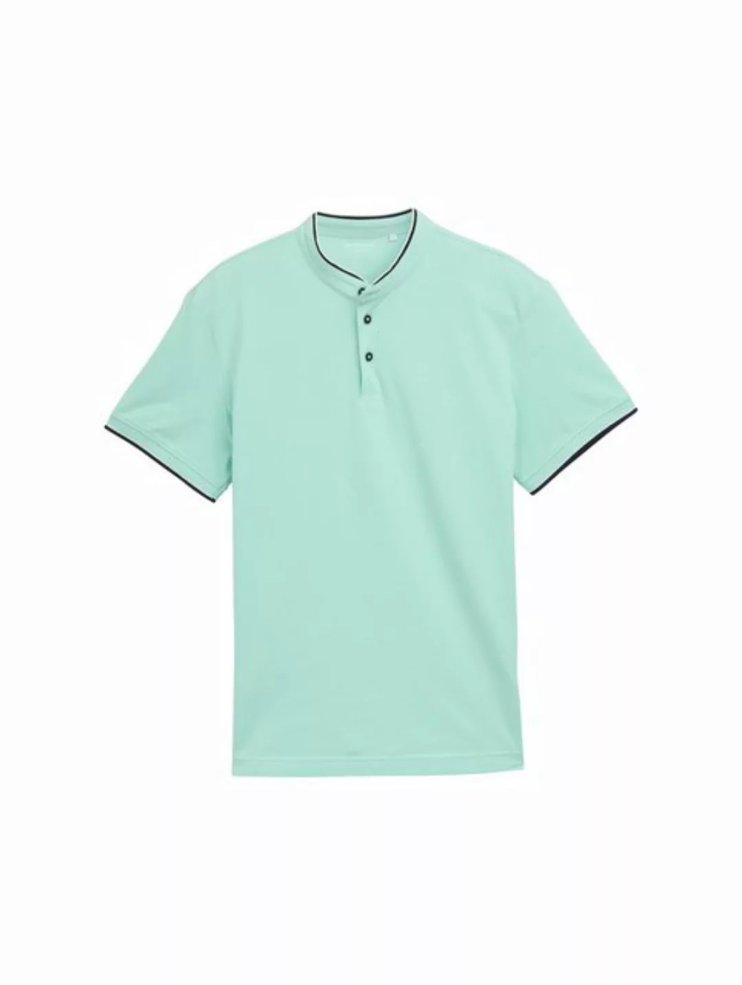 TOM TAILOR Poloshirt Piqué Poloshirt mit Stehkragen günstig online kaufen